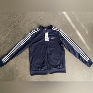 Adidas striped track jacket